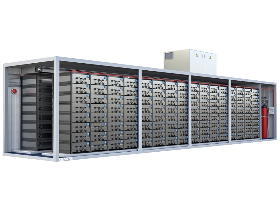 Low voltage distribution system with organized circuit breakers, busbars, and protective housing for safe power delivery.